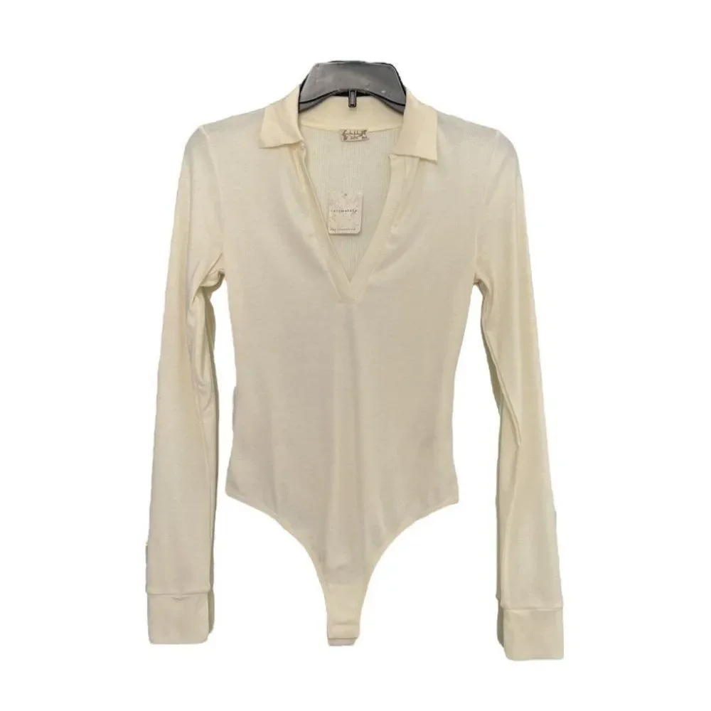 Free People Intimately FP Do It Right Bodysuit Size Small NWT